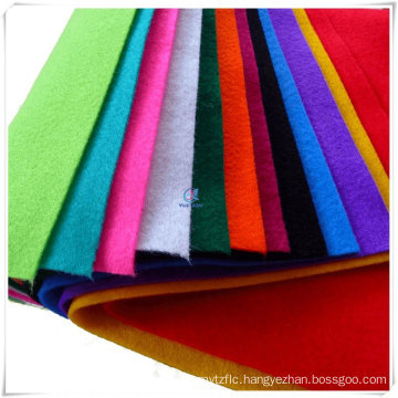 Polyester Soft and Stiff Colored Felt for Handcrafted Using